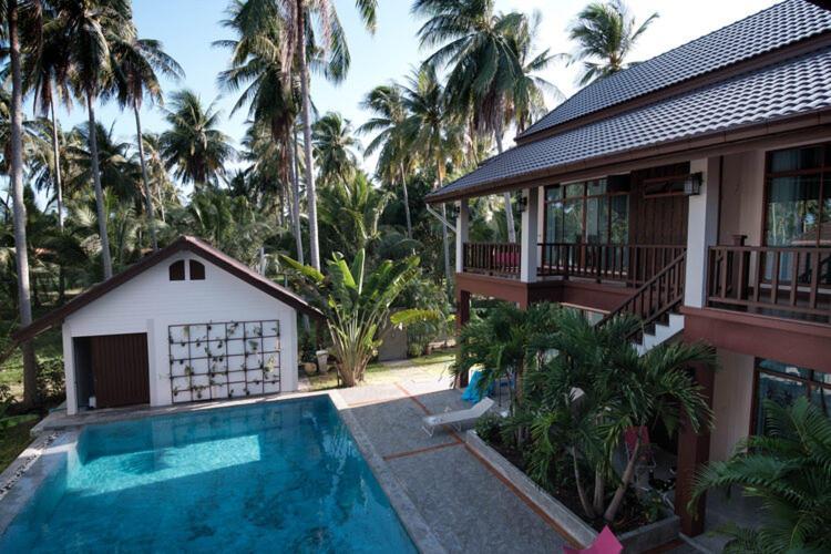 Coconut Tree Homestay Ban Wa Thon Exterior foto